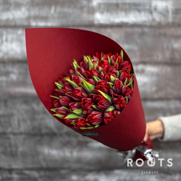 Купить монобукет с доставкой в Москве | Заказать монобукет от ROOTS FLOWERS