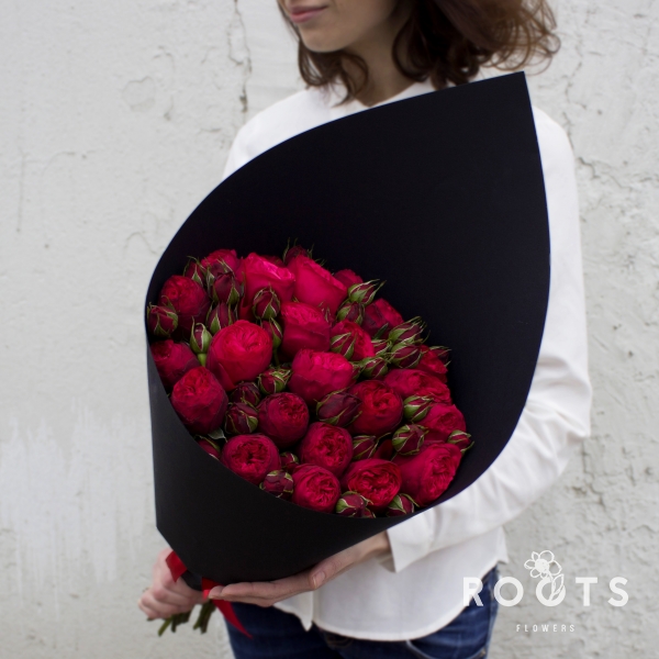Купить монобукет с доставкой в Москве | Заказать монобукет от ROOTS FLOWERS