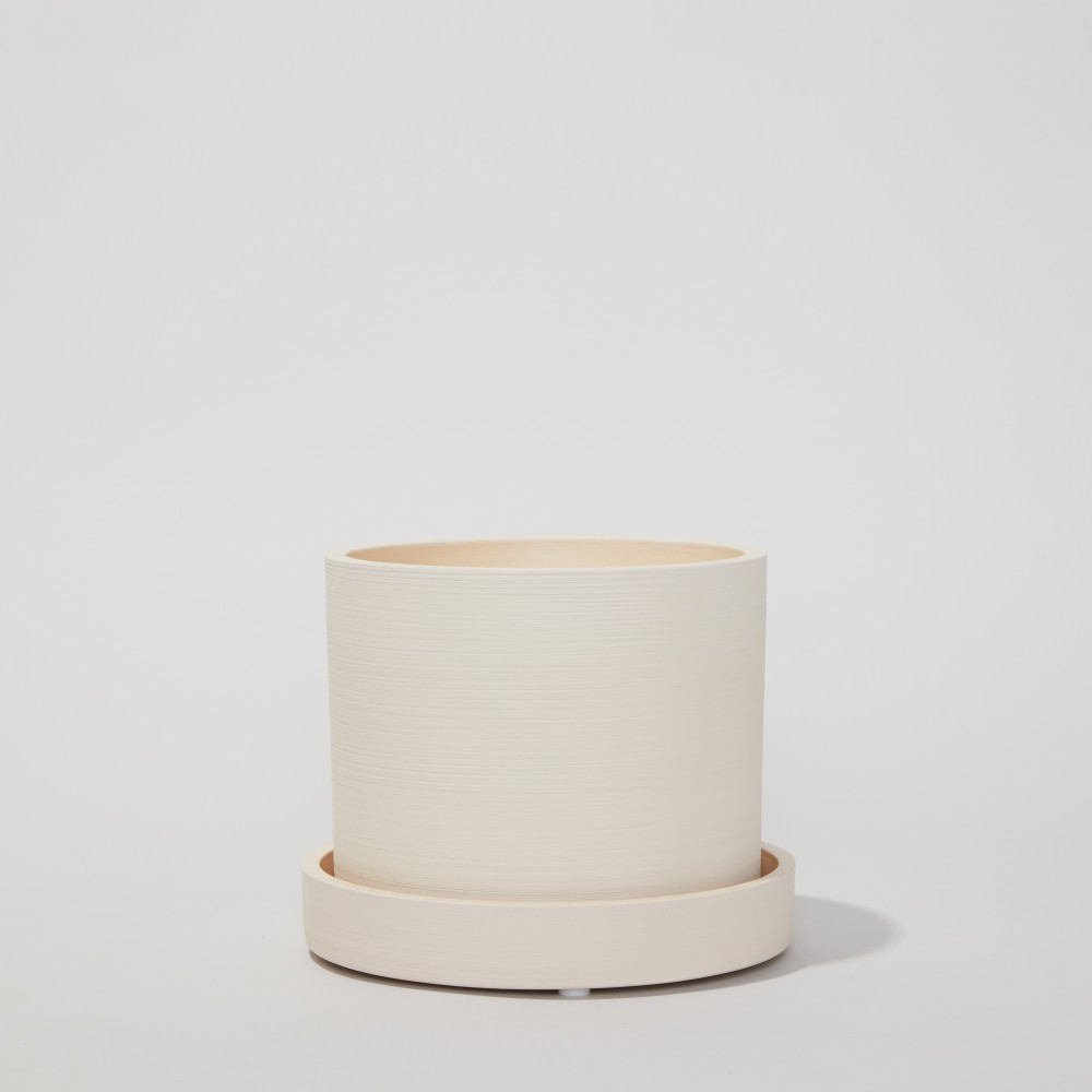 Горшок d14 Cream с пересадкой