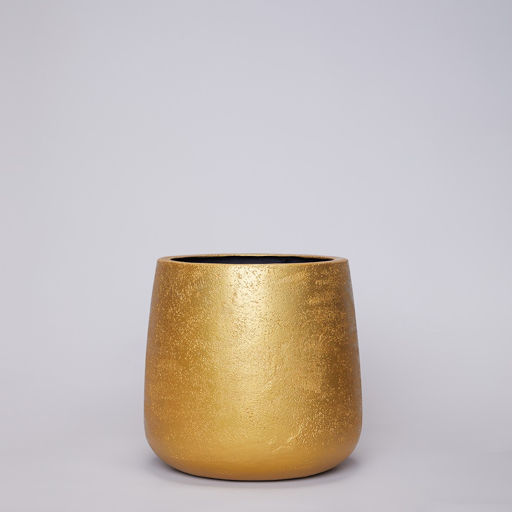 Кашпо d24 Gold с пересадкой Кашпо d24 Gold с пересадкой