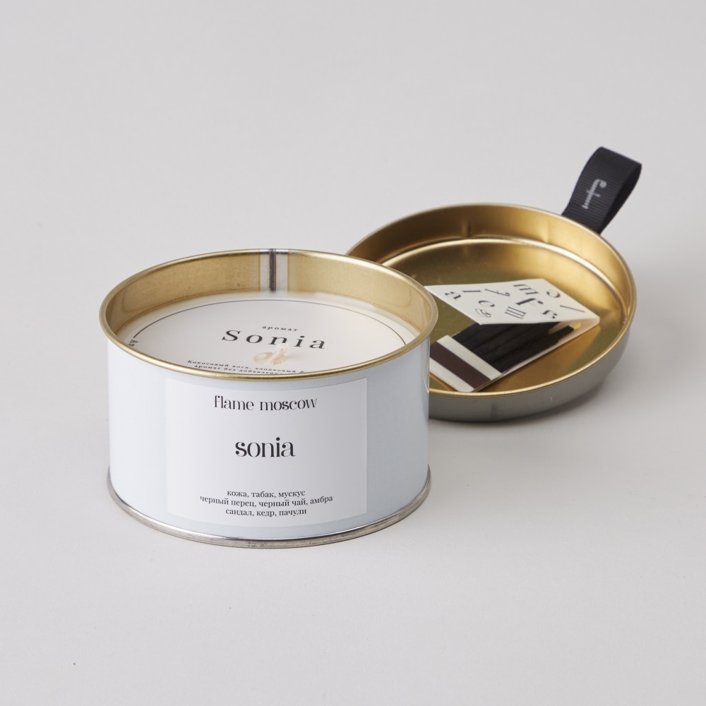 Свеча FLAME в металле Sonia Свеча FLAME в металле Sonia