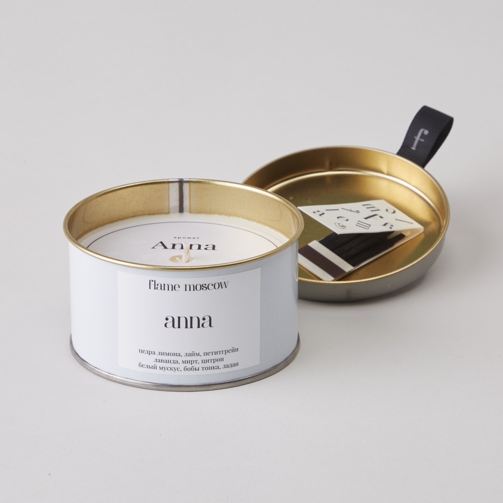 Свеча FLAME в металле Anna Свеча FLAME в металле Anna