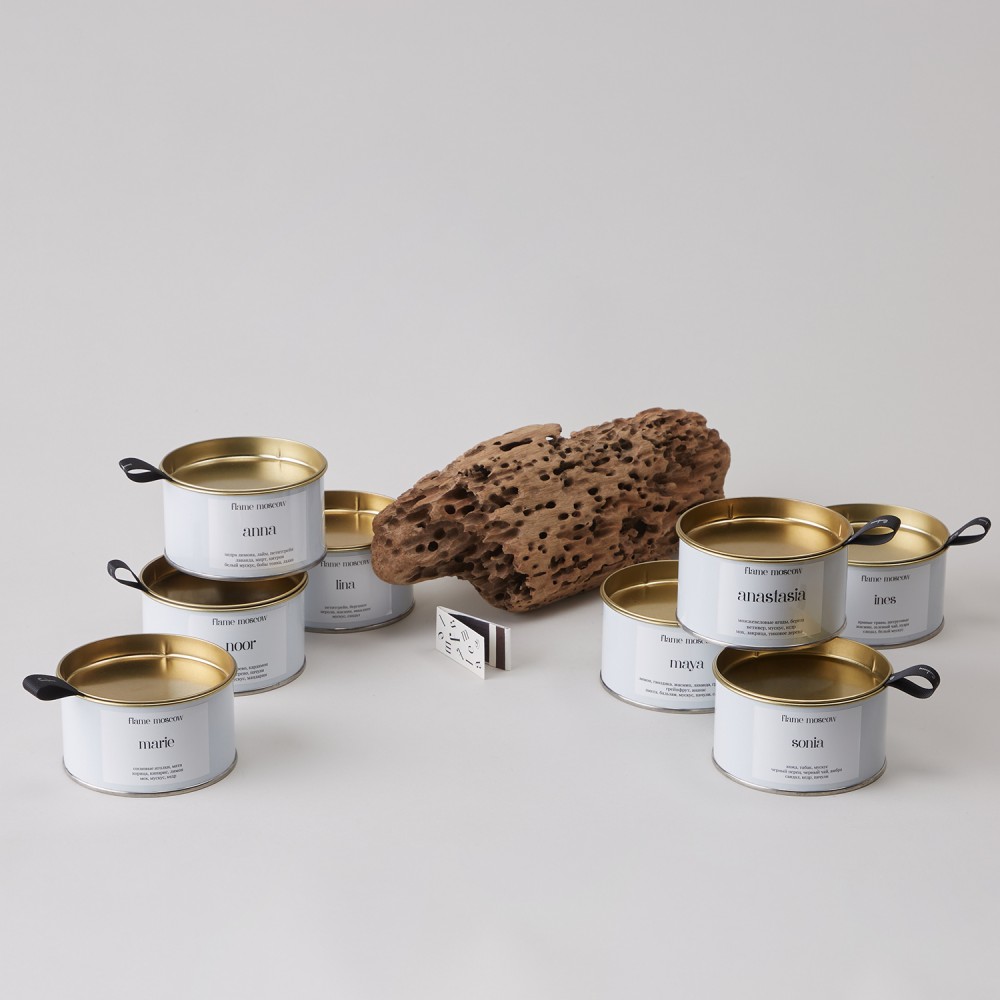 Свеча FLAME в металле Noor Свеча FLAME в металле Noor