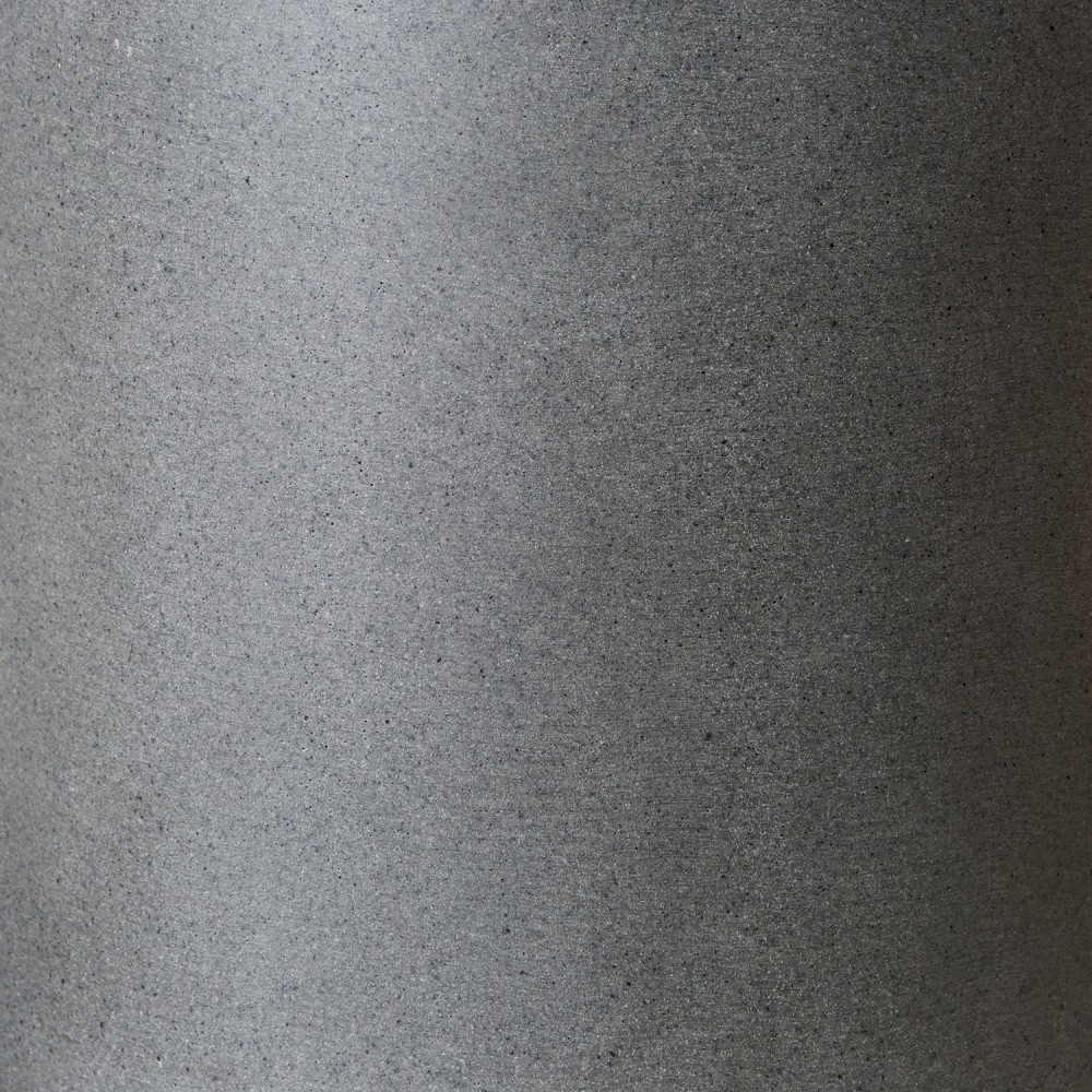 Кашпо Цилиндр Темно-серый бетон d23