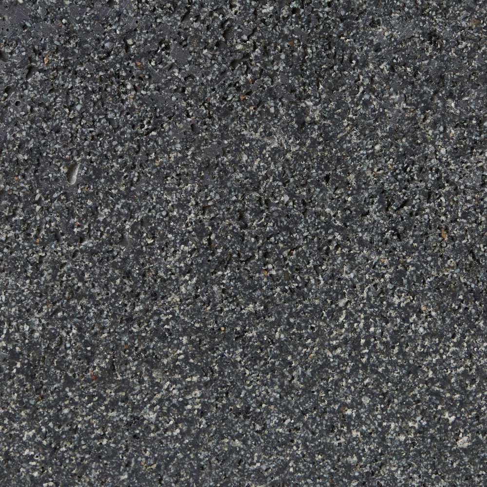 Кашпо куб Темно-серый камень d24