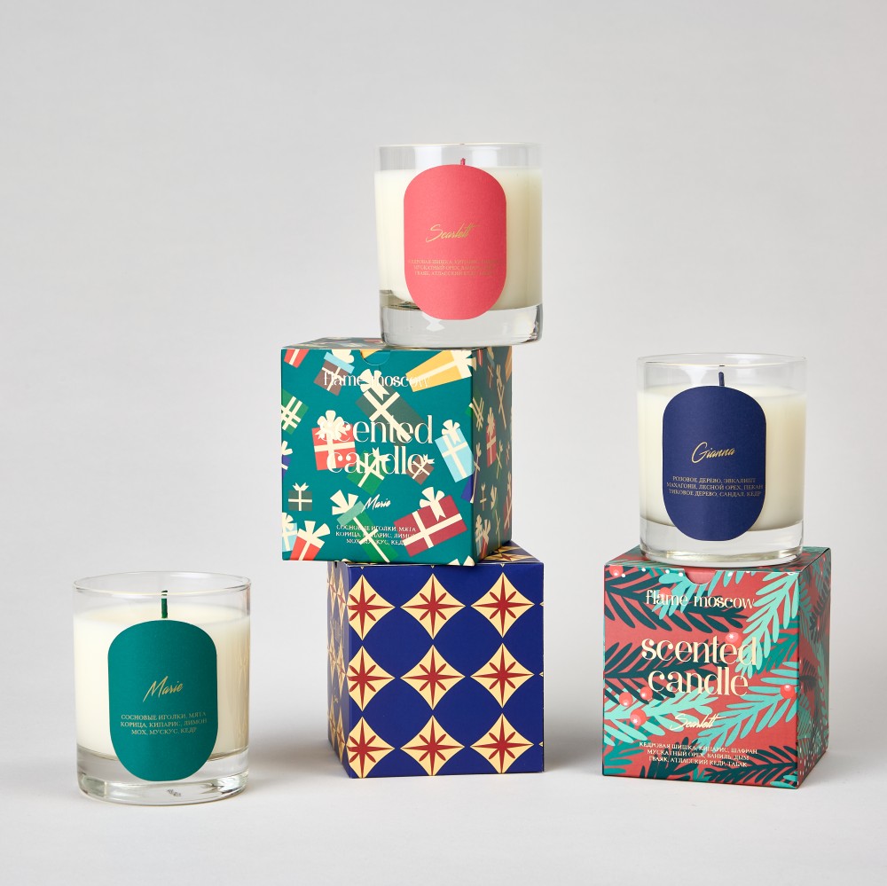 Свеча FLAME в стекле Maria Свеча FLAME в стекле Maria