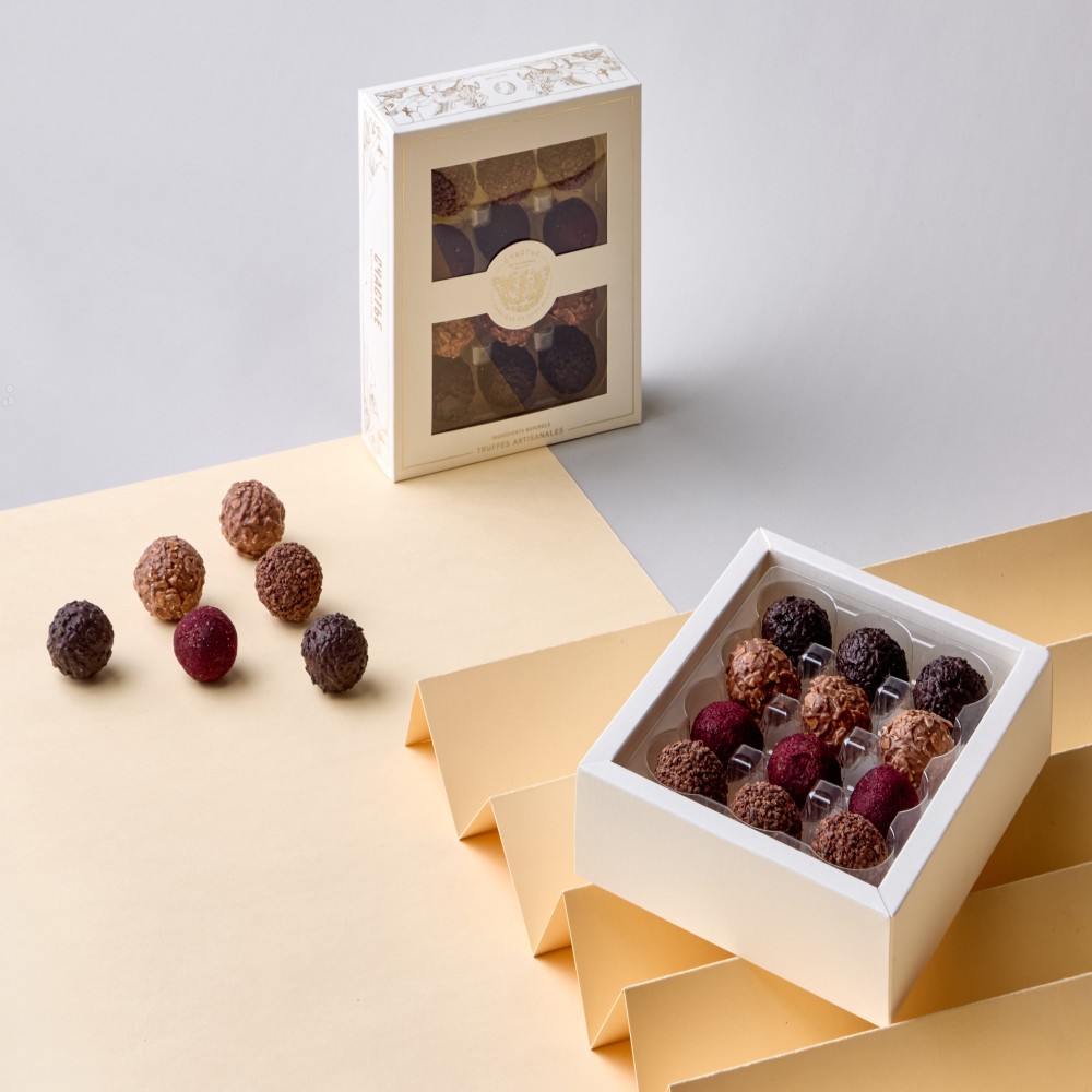 Шоколадные трюфели ручной работы 12