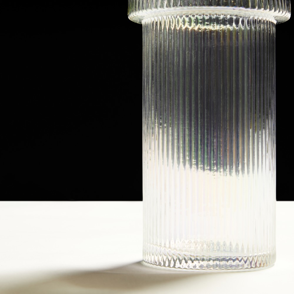 Ваза рельефная прозрачная Ваза рельефная прозрачная