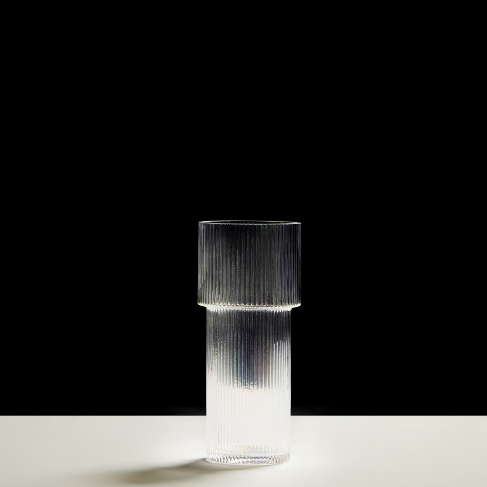 Ваза рельефная прозрачная Ваза рельефная прозрачная