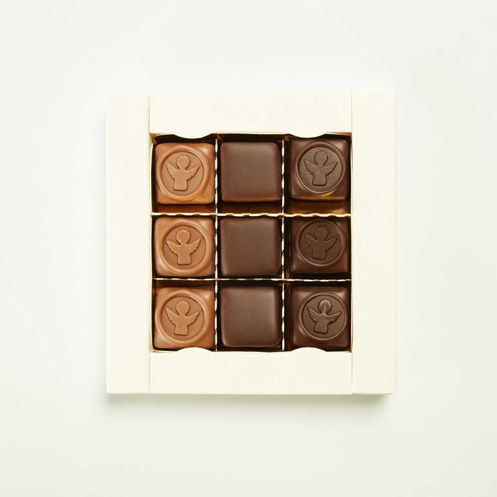 Набор домашних шоколадных конфет 9