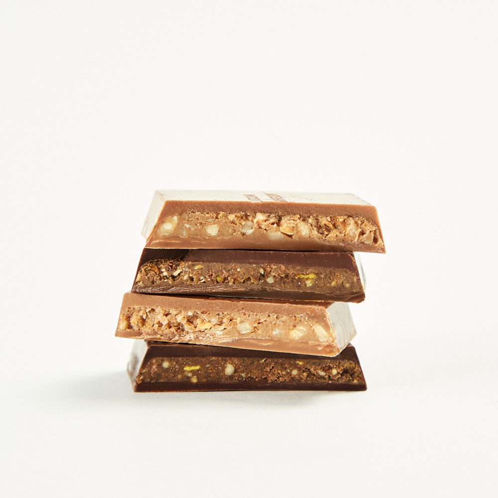 Набор шоколадных плиток ручной работы 8