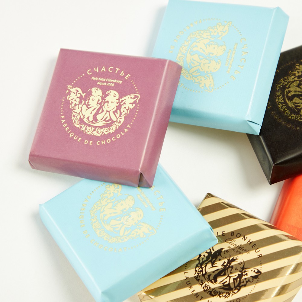 Набор шоколадных плиток ручной работы 8