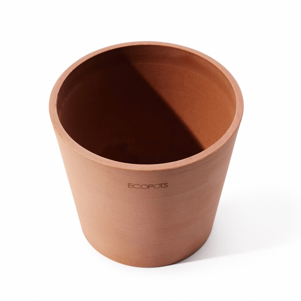 Кашпо Ecopots Amsterdam Mini d13 Терракотовое Кашпо Ecopots Amsterdam Mini d13 Терракотовое