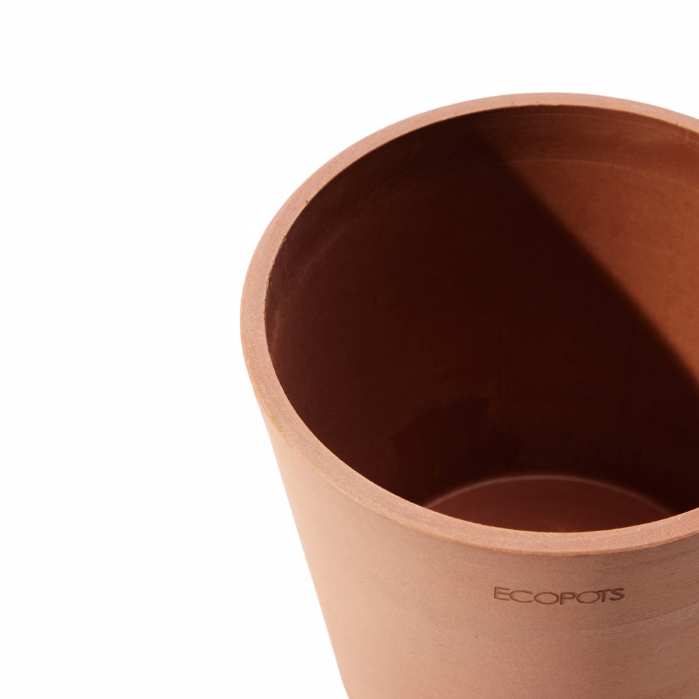 Кашпо Ecopots Amsterdam Mini d13 Терракотовое Кашпо Ecopots Amsterdam Mini d13 Терракотовое