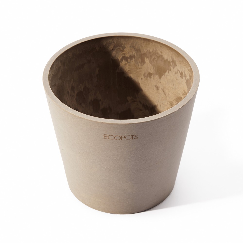 Кашпо Ecopots Amsterdam Mini d13 серо-коричневое Кашпо Ecopots Amsterdam Mini d13 серо-коричневое