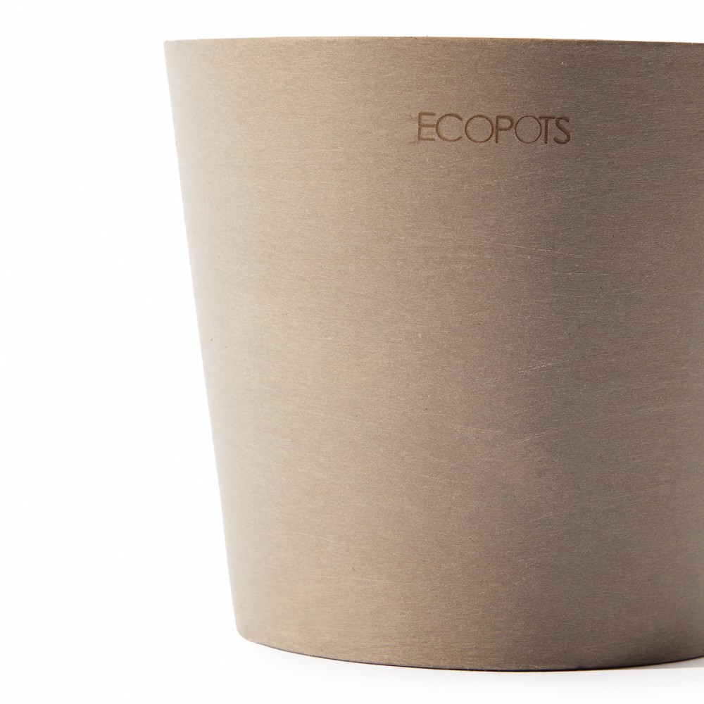 Кашпо Ecopots Amsterdam Mini d13 серо-коричневое Кашпо Ecopots Amsterdam Mini d13 серо-коричневое