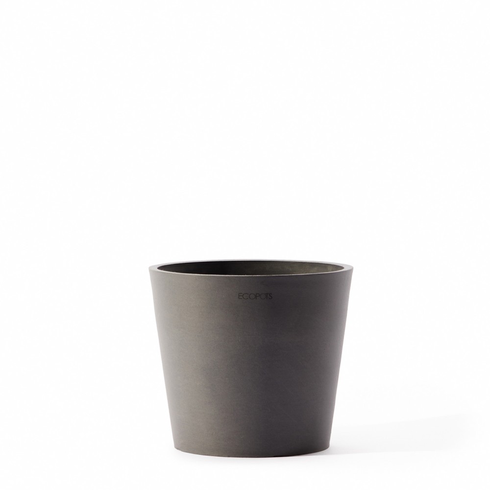 Кашпо Ecopots Amsterdam Mini d17 серое Кашпо Ecopots Amsterdam Mini d17 серое