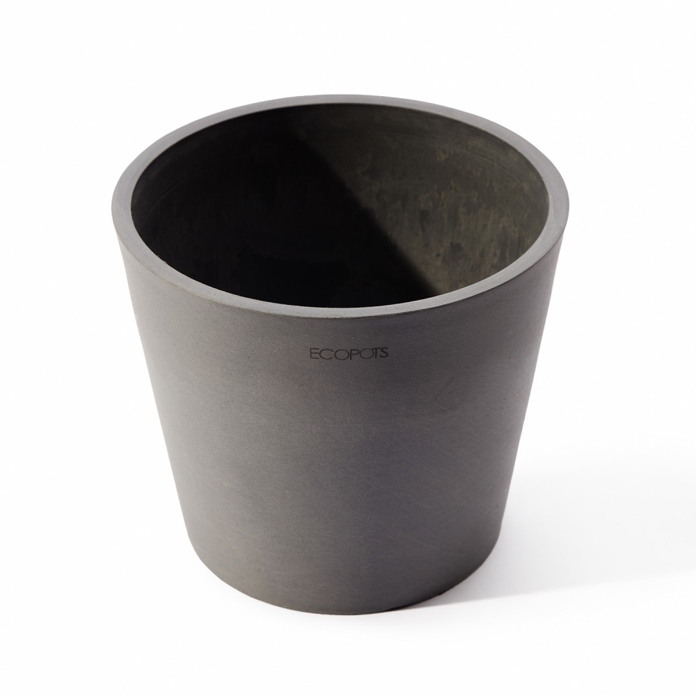 Кашпо Ecopots Amsterdam Mini d17 серое Кашпо Ecopots Amsterdam Mini d17 серое