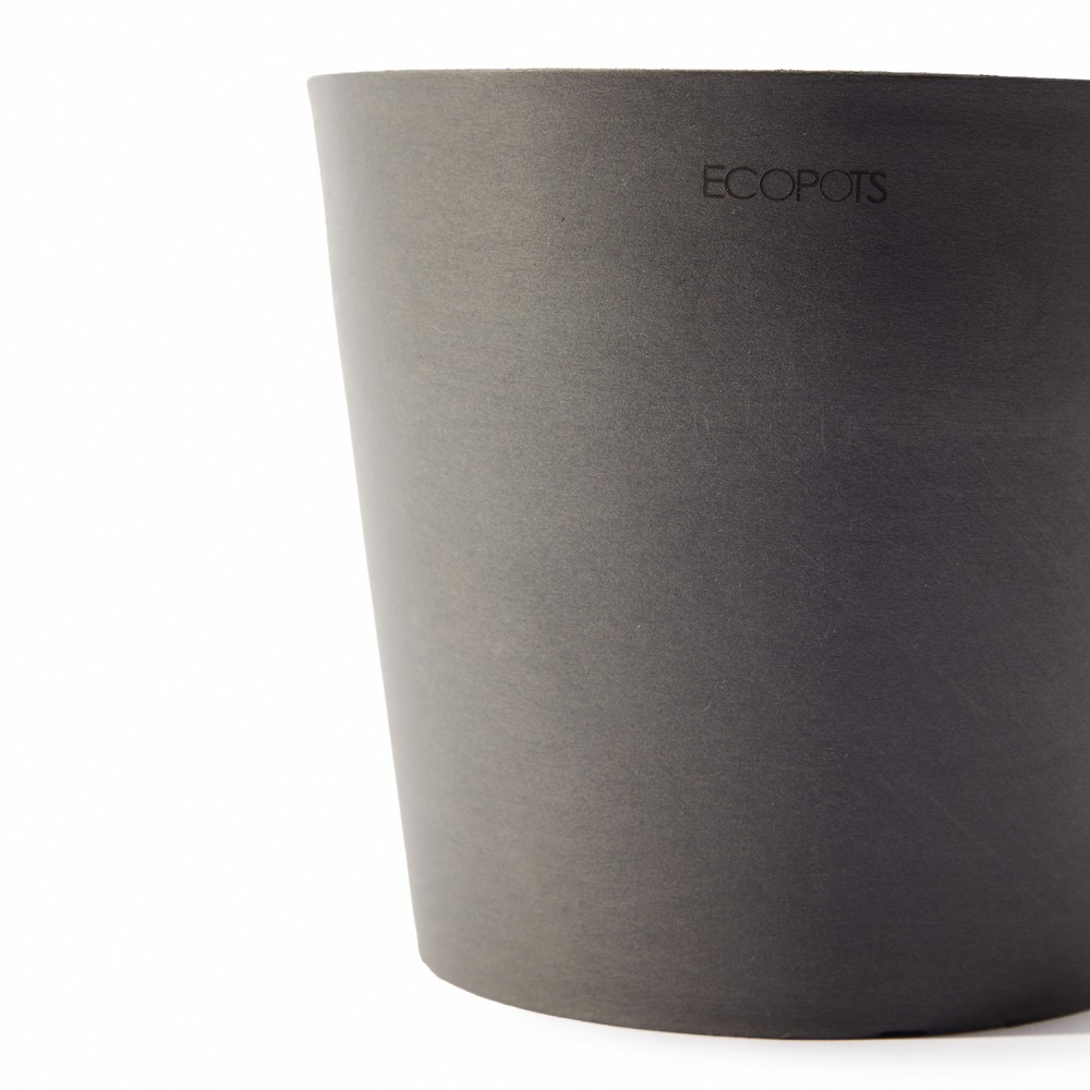 Кашпо Ecopots Amsterdam Mini d17 серое Кашпо Ecopots Amsterdam Mini d17 серое