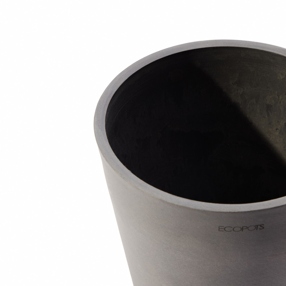Кашпо Ecopots Amsterdam Mini d17 серое Кашпо Ecopots Amsterdam Mini d17 серое