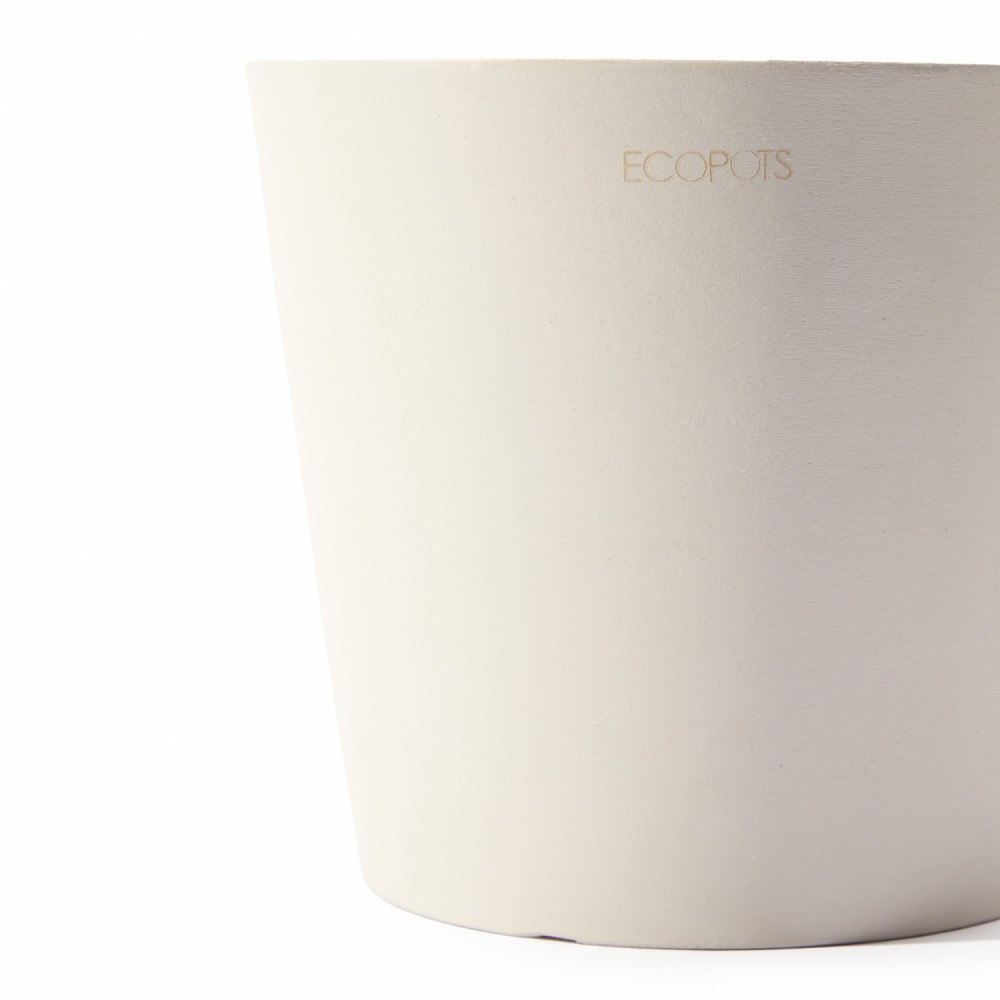Кашпо Ecopots Amsterdam Mini d17 белое Кашпо Ecopots Amsterdam Mini d17 белое