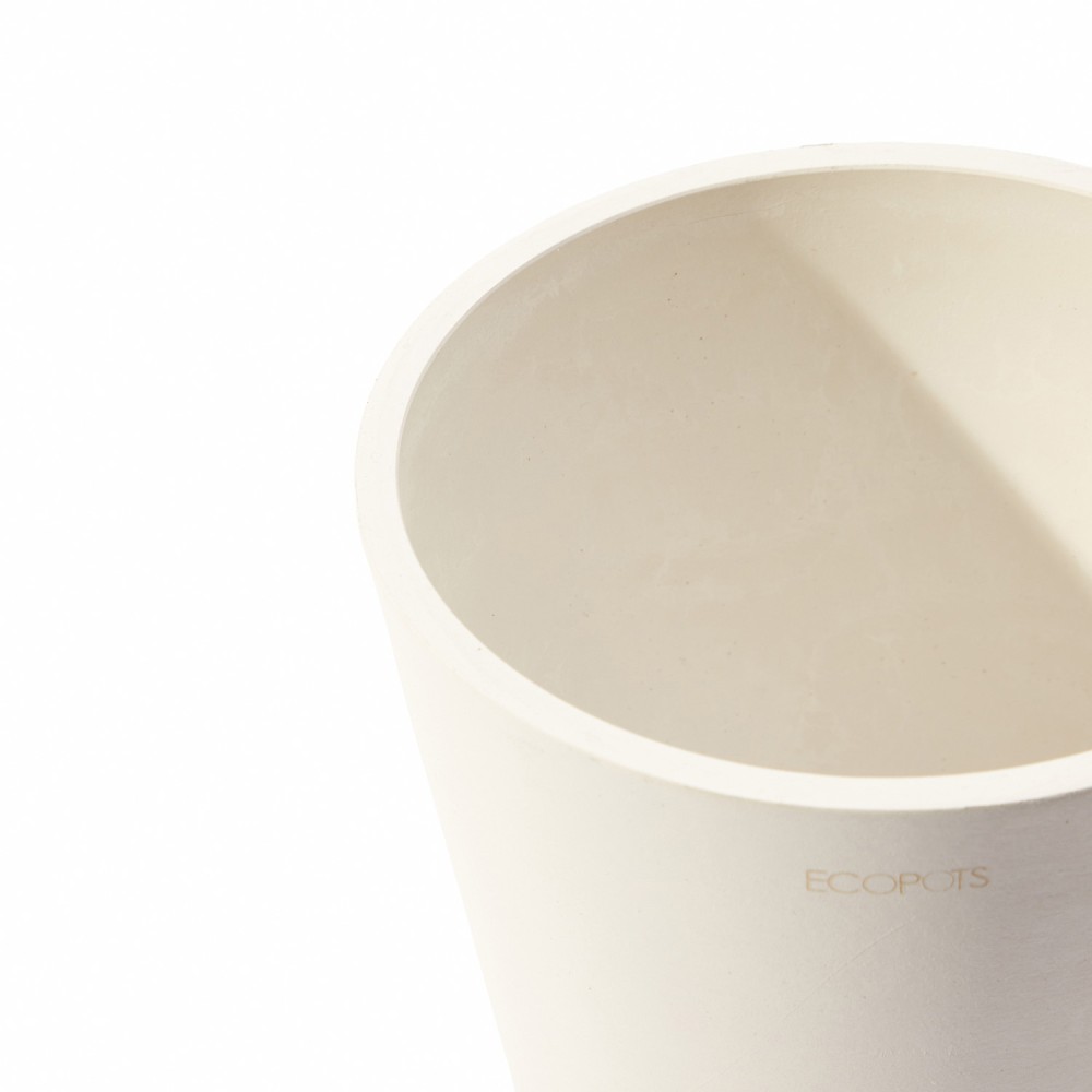 Кашпо Ecopots Amsterdam Mini d17 белое Кашпо Ecopots Amsterdam Mini d17 белое