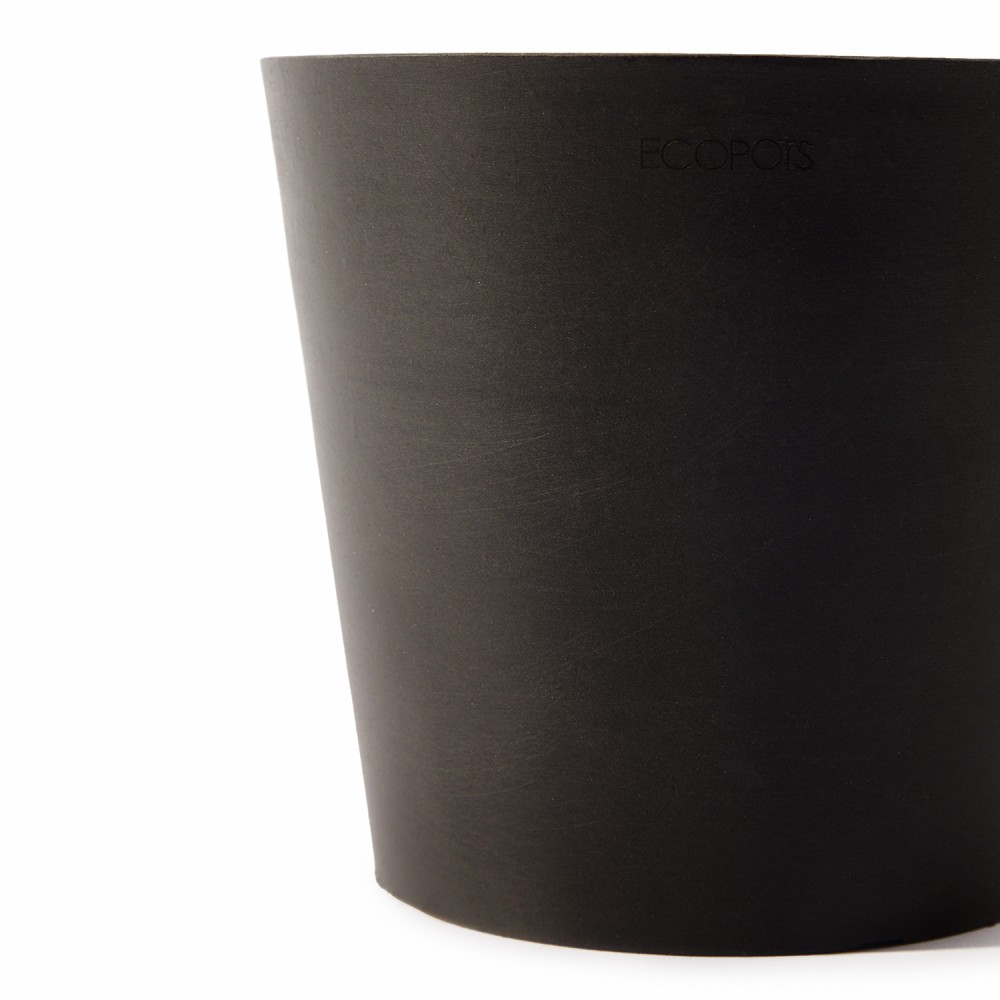 Кашпо Ecopots Amsterdam Mini d17 антрацит Кашпо Ecopots Amsterdam Mini d17 антрацит