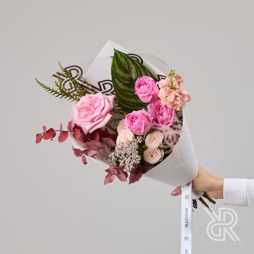 Bouquet 272 Букет в крафт бумаге