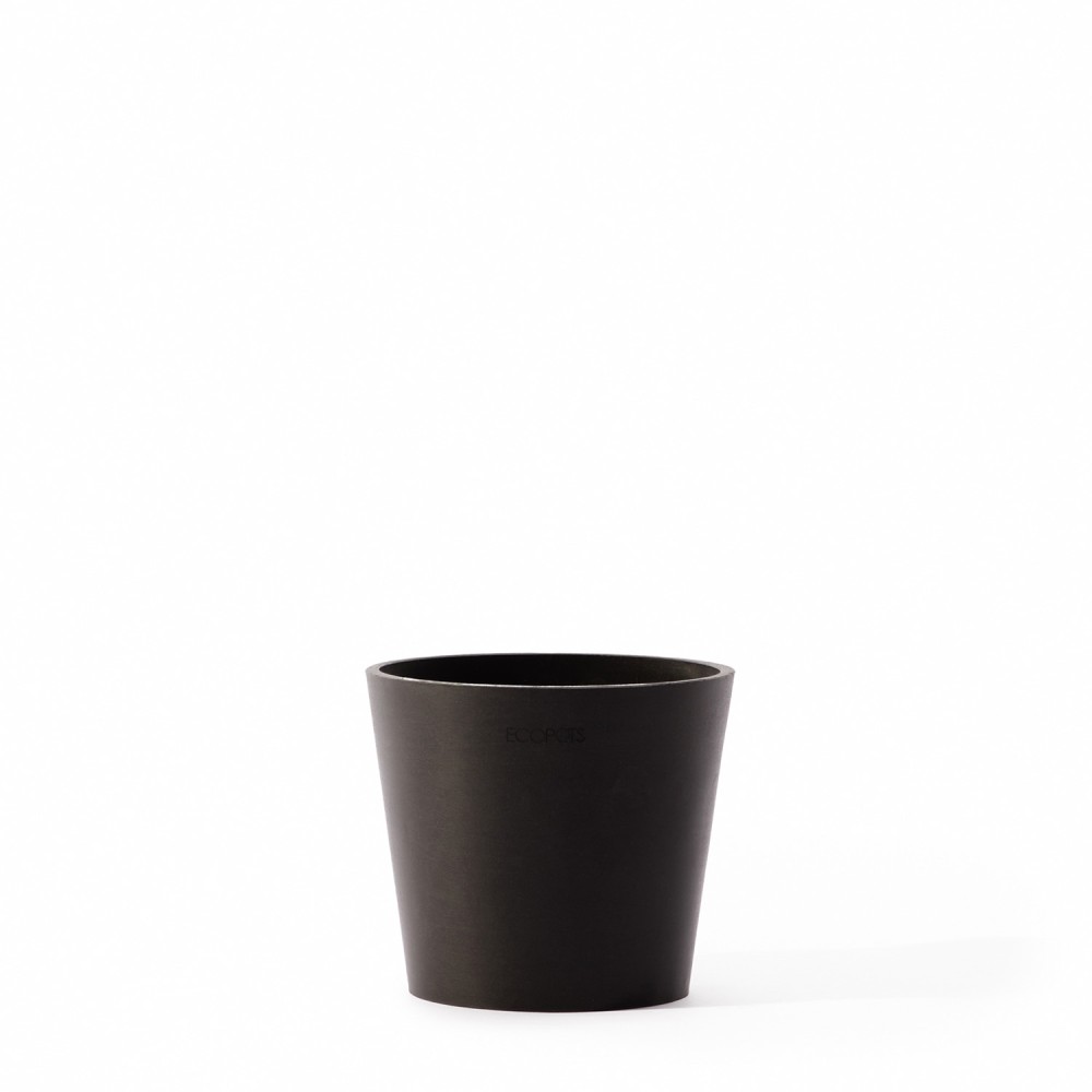 Кашпо Ecopots Амстердам Мини d13 антрацит Кашпо Ecopots Амстердам Мини d13 антрацит